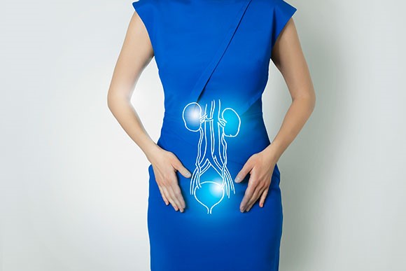 urinary tract infection diagnosed on a woman